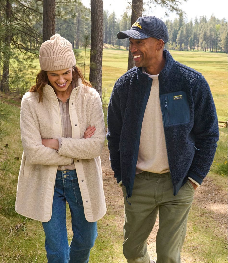 Men's Bean's Sherpa Fleece Jacket | L.L.Bean sale