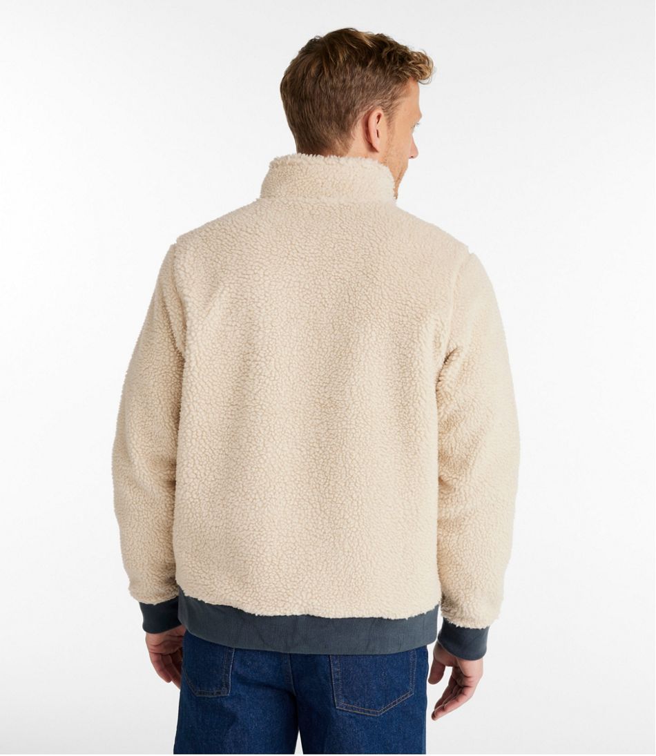 Men's Bean's Sherpa Fleece Jacket | L.L.Bean sale