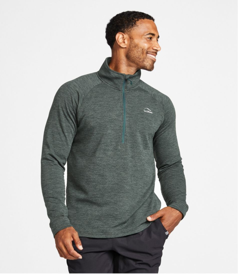 Men's Adventure Grid Fleece, Quarter-Zip | L.L.Bean for sale