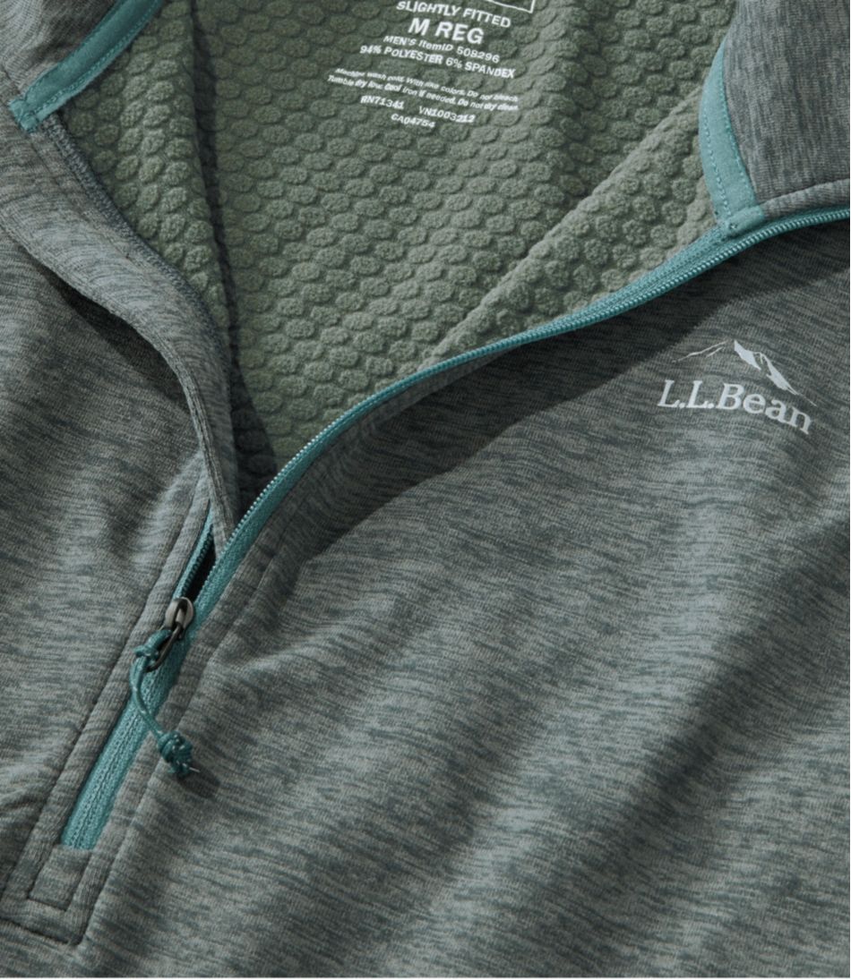 Men's Adventure Grid Fleece, Quarter-Zip | L.L.Bean for sale