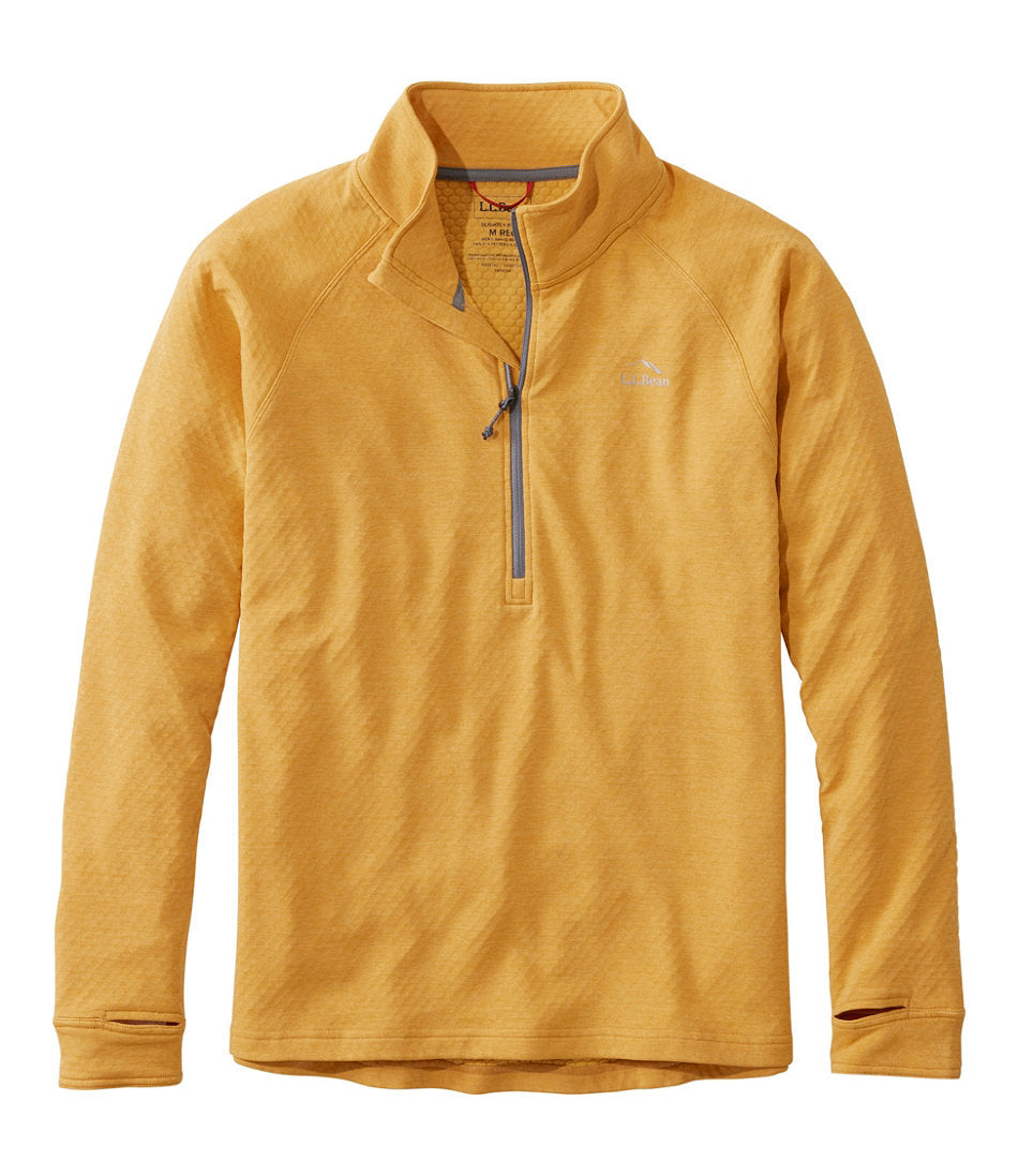 Men's Adventure Grid Fleece, Quarter-Zip | L.L.Bean for sale