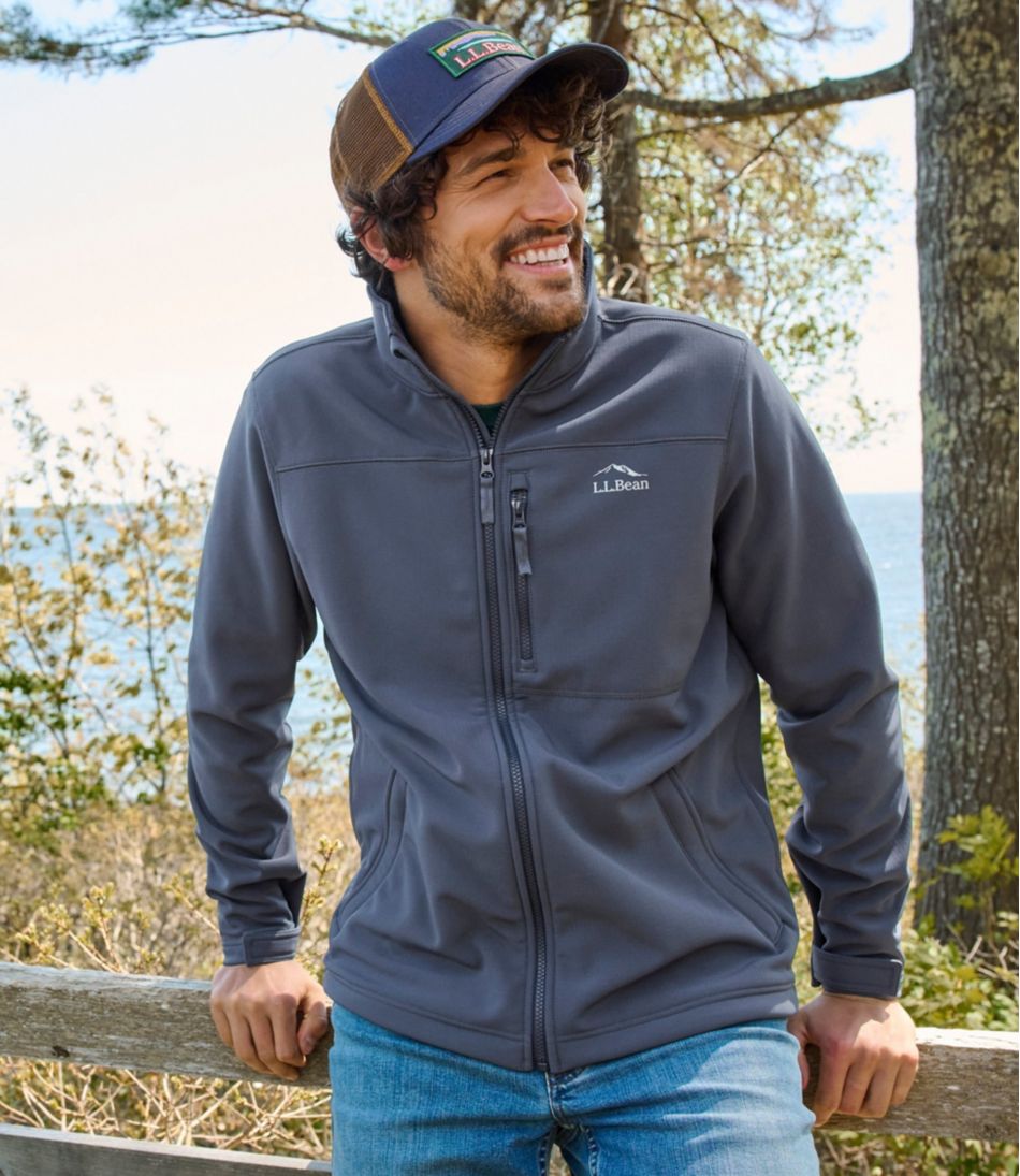 Men's Bean's Windproof Softshell Jacket | L.L.Bean on sale