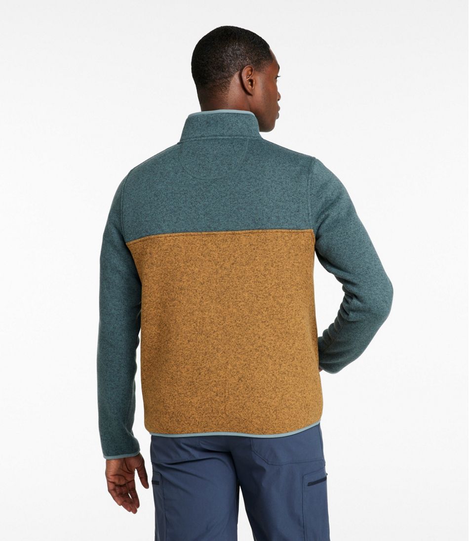 Men's L.L.Bean Sweater Fleece Pullover, Colorblock | L.L.Bean near me