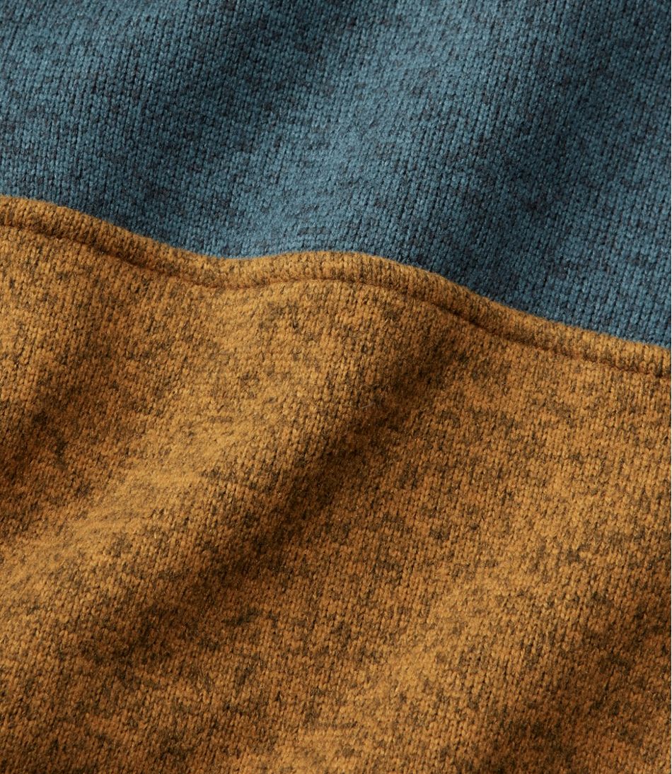 Men's L.L.Bean Sweater Fleece Pullover, Colorblock | L.L.Bean near me