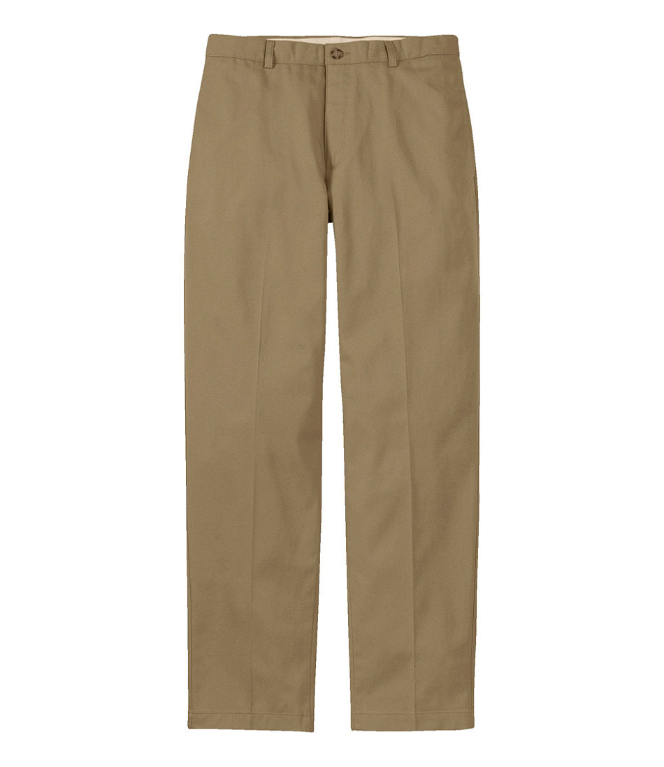 Men's Wrinkle-Free Double L® Chinos, Classic Fit, Plain Front | L.L.Bean outlet