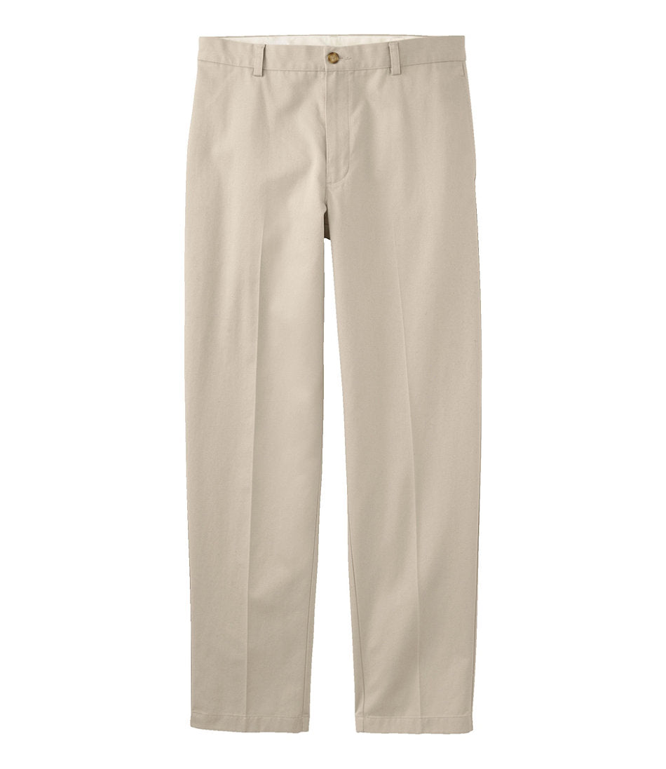 Men's Wrinkle-Free Double L® Chinos, Classic Fit, Plain Front | L.L.Bean outlet