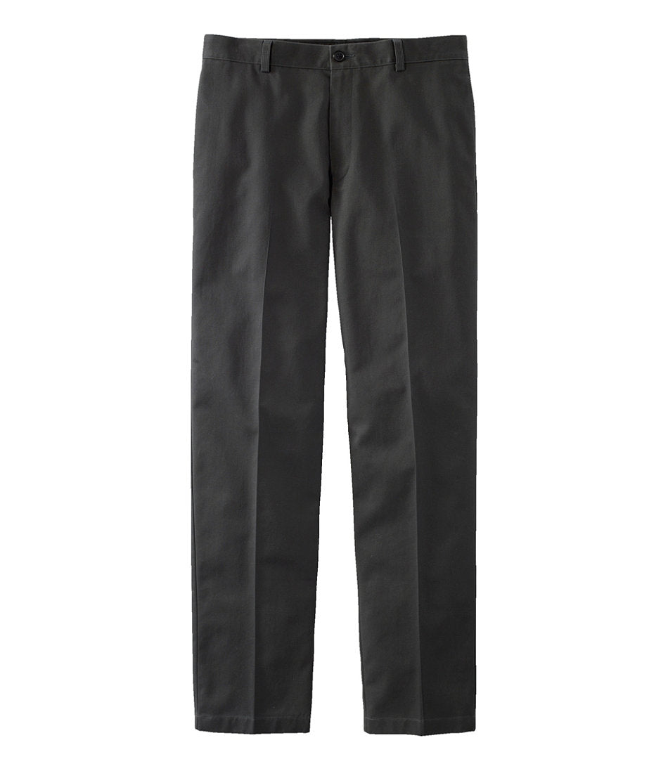 Men's Wrinkle-Free Double L® Chinos, Classic Fit, Plain Front | L.L.Bean outlet