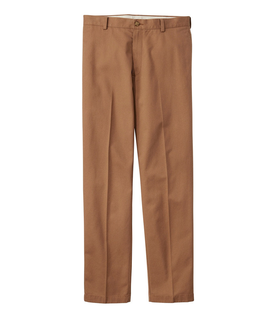 Men's Wrinkle-Free Double L® Chinos, Classic Fit, Plain Front | L.L.Bean outlet