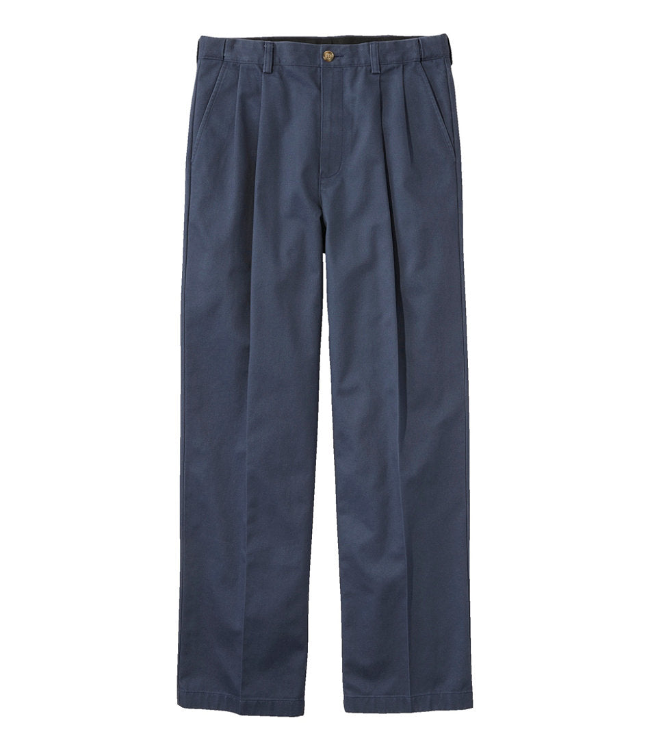 Men's Wrinkle-Free Double L® Chinos, Natural Fit, Hidden Comfort, Pleated | L.L.Bean online