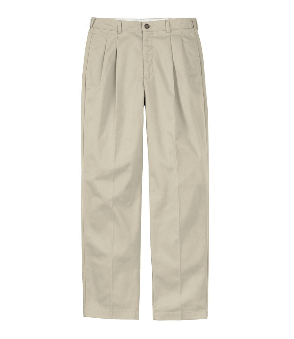 Men's Wrinkle-Free Double L® Chinos, Natural Fit, Hidden Comfort, Pleated | L.L.Bean online