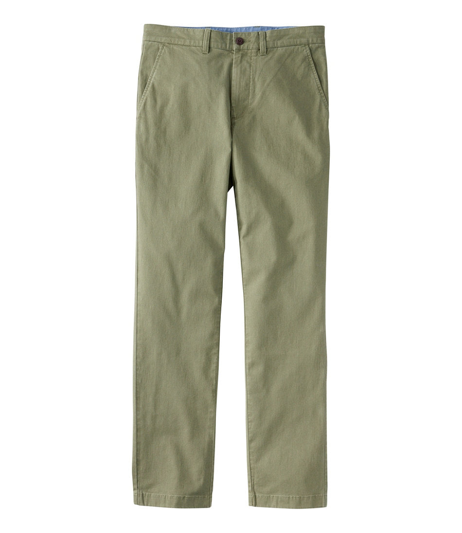Men's Lakewashed® Stretch Khakis, Standard Athletic Fit, Tapered Leg | L.L.Bean for sale