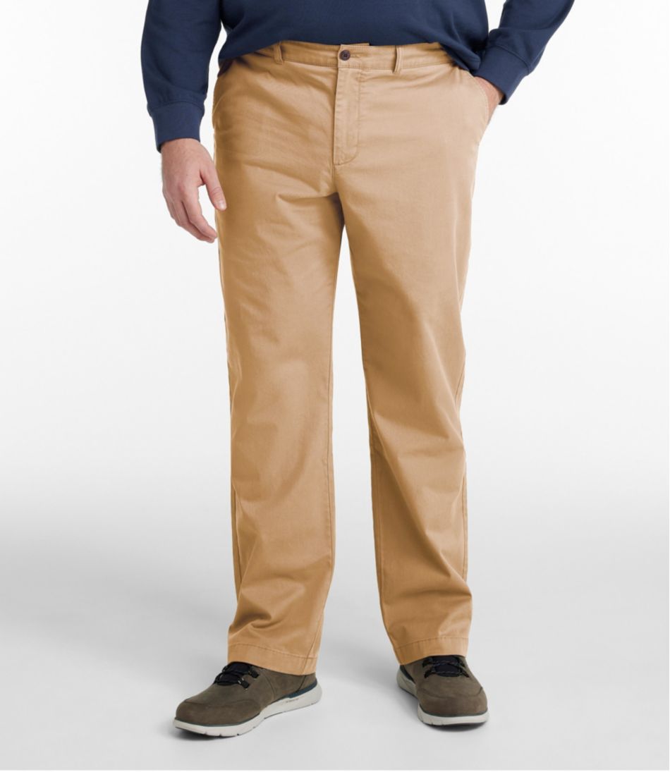Men's Lakewashed® Stretch Khakis, Standard Fit, Straight Leg | L.L.Bean online
