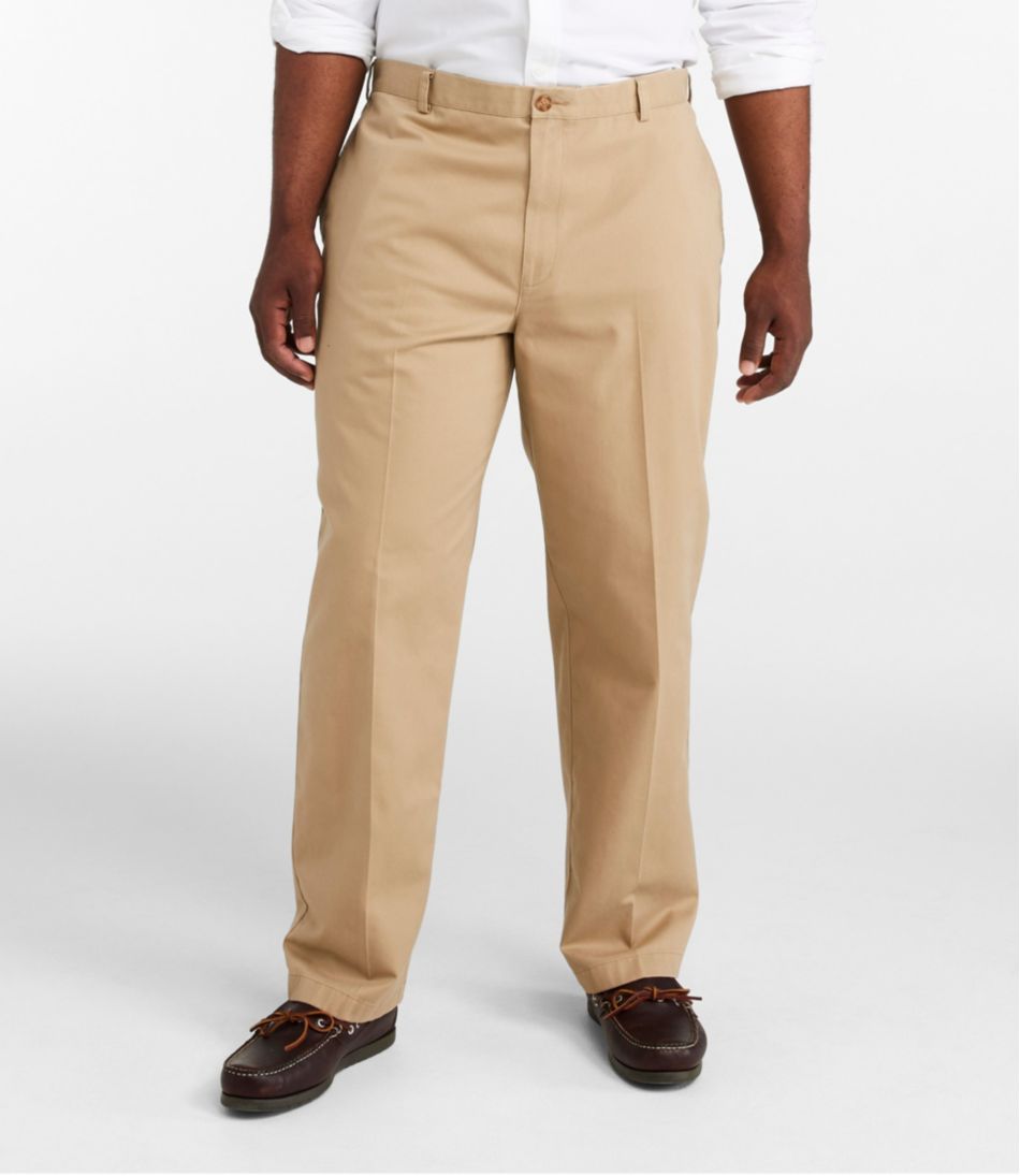 Men's Wrinkle-Free Double L® Chinos, Natural Fit, Plain Front | L.L.Bean sale