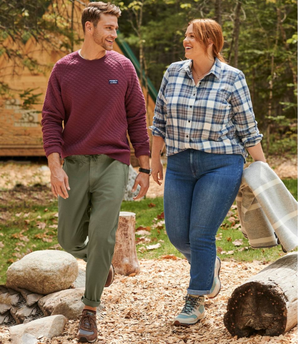 Men's Explorer Ripstop Pants, Comfort Waist, Standard Fit, Tapered Leg | L.L.Bean outlet