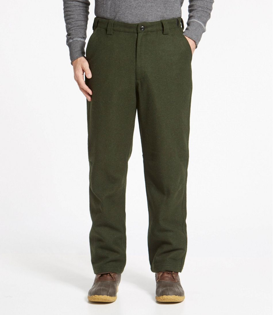 Men's Maine Guide Wool Pants with PrimaLoft | L.L.Bean for sale