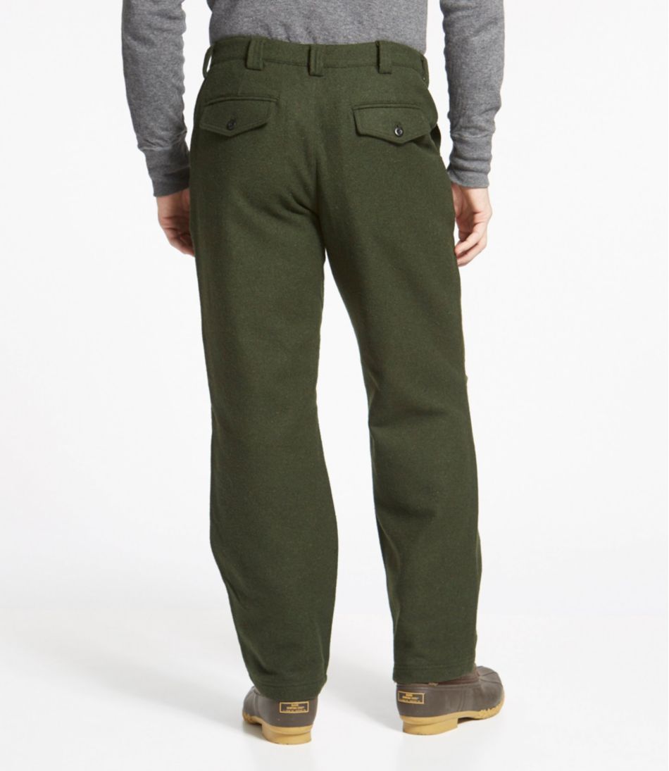 Men's Maine Guide Wool Pants with PrimaLoft | L.L.Bean for sale