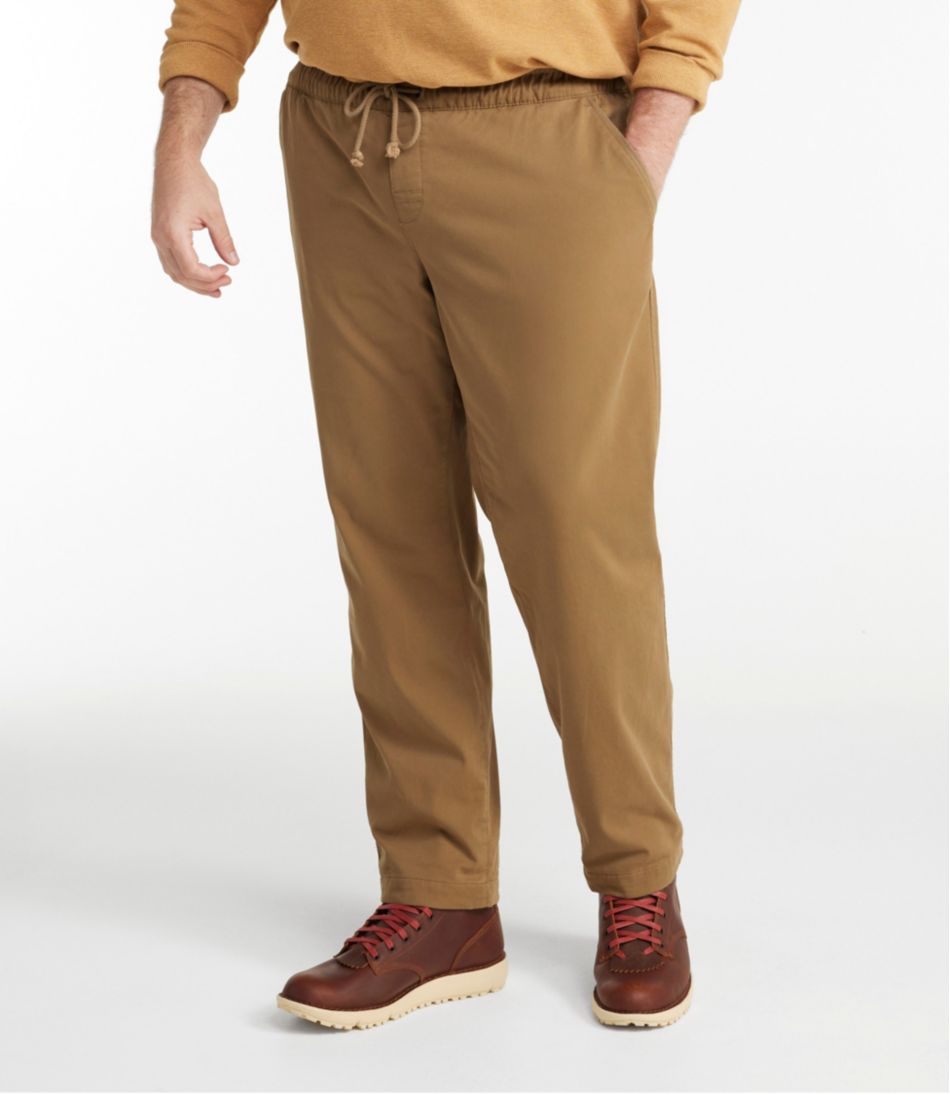 Men's Comfort Stretch Dock Pants, Standard Fit, Straight Leg, Flannel-Lined | L.L.Bean on sale