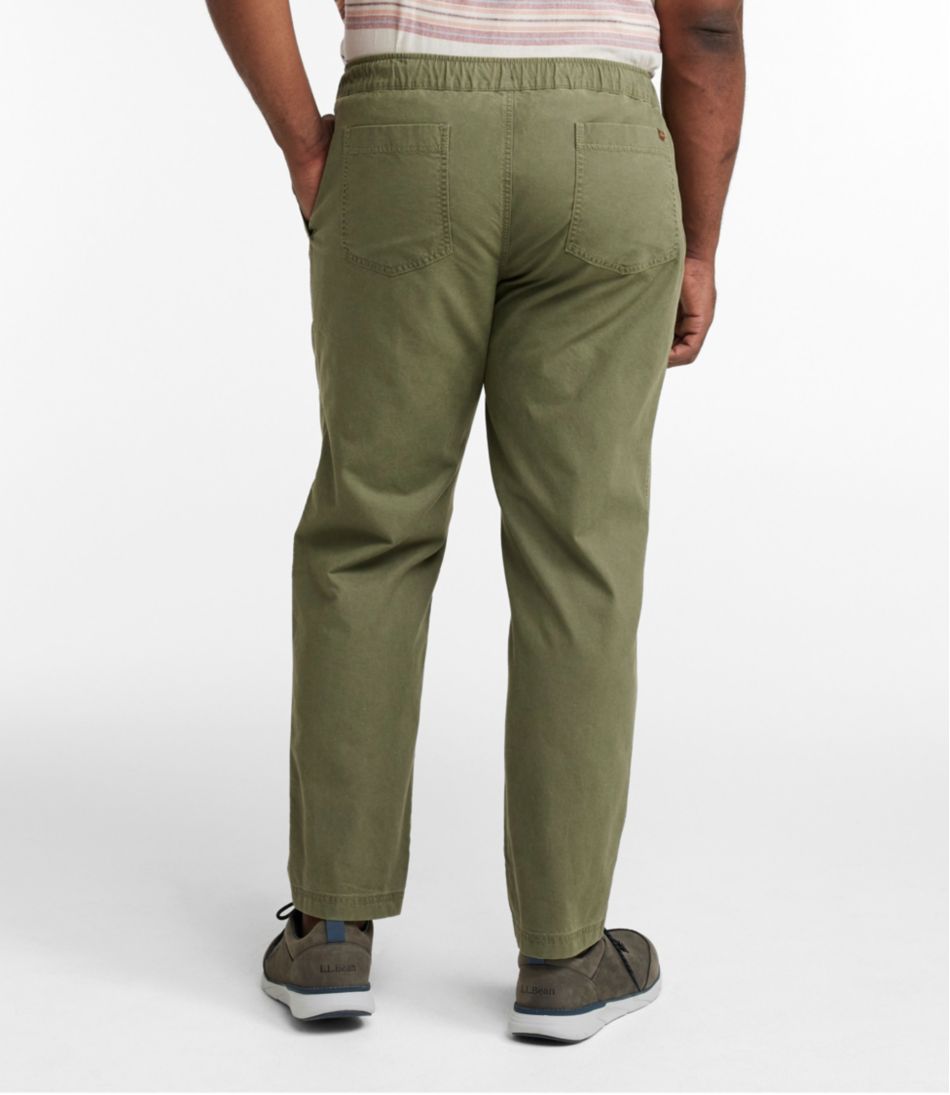 Men's Sunwashed Pants, Standard Fit, Straight Leg | L.L.Bean outlet