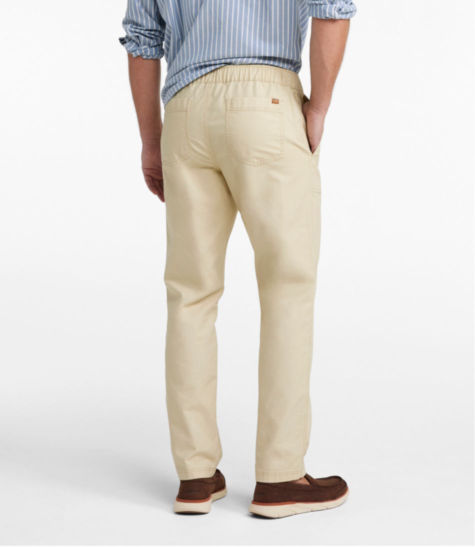 Men's Sunwashed Pants, Standard Fit, Straight Leg | L.L.Bean outlet