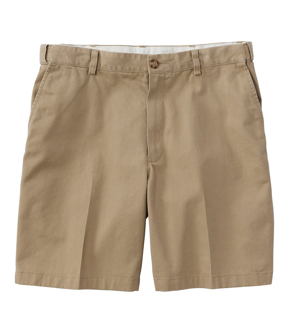 Men's Wrinkle-Free Double L® Chino Shorts, Natural Fit, Hidden Comfort Waist, 8" | L.L.Bean on sale
