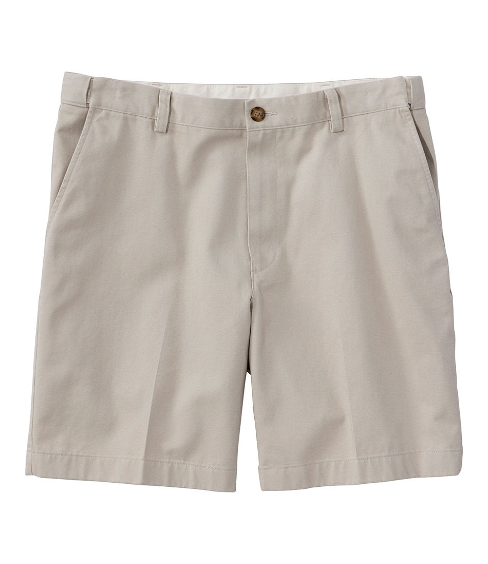 Men's Wrinkle-Free Double L® Chino Shorts, Natural Fit, Hidden Comfort Waist, 8" | L.L.Bean on sale