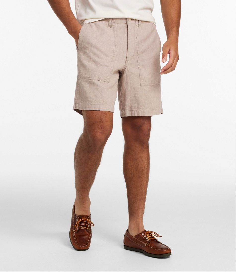 Men's Signature Herringbone Shorts, 8" | L.L.Bean online