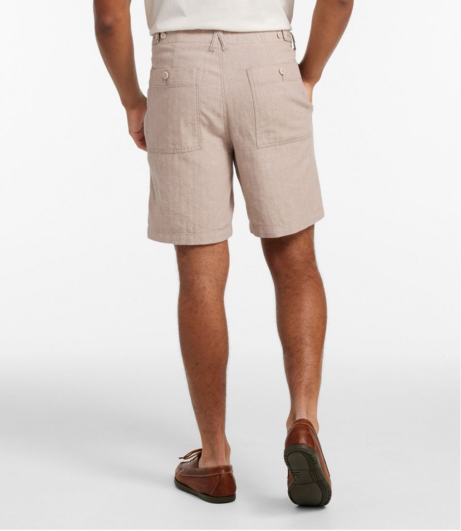 Men's Signature Herringbone Shorts, 8" | L.L.Bean online