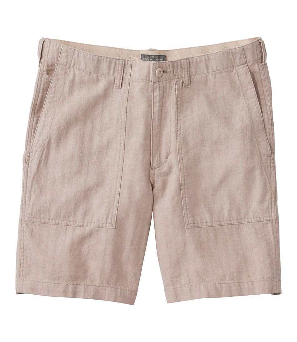 Men's Signature Herringbone Shorts, 8" | L.L.Bean online