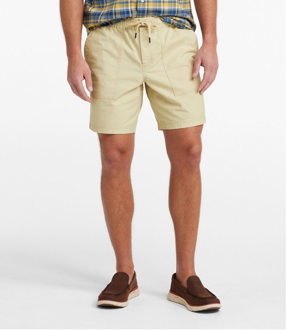 Men's Sunwashed Cotton Shorts, 8" | L.L.Bean online