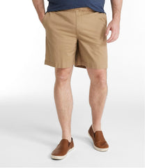 Men's Lakewashed Stretch Khaki Shorts, Pull-On, 8" | L.L.Bean sale