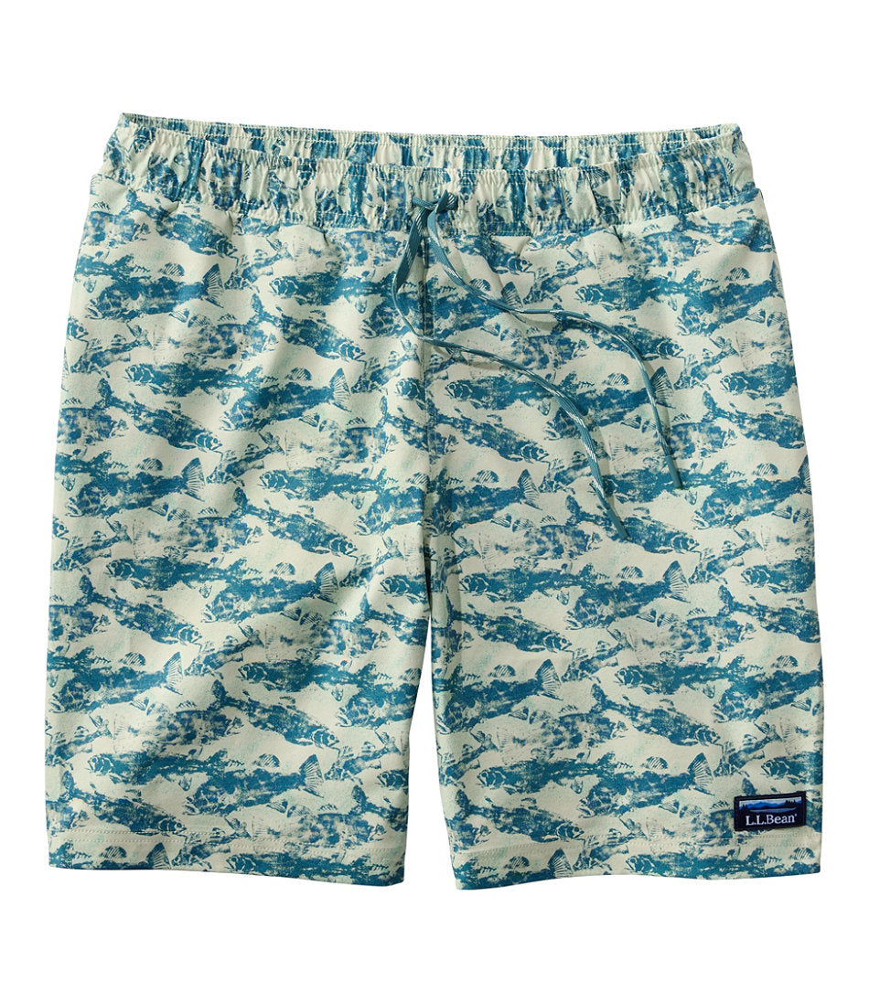 Men's Vacationland Stretch Swim Trunks, Print, 8" | L.L.Bean outlet