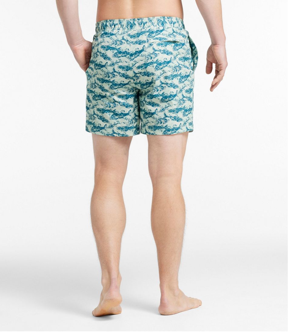 Men's Vacationland Stretch Swim Trunks, Print, 6" | L.L.Bean for sale