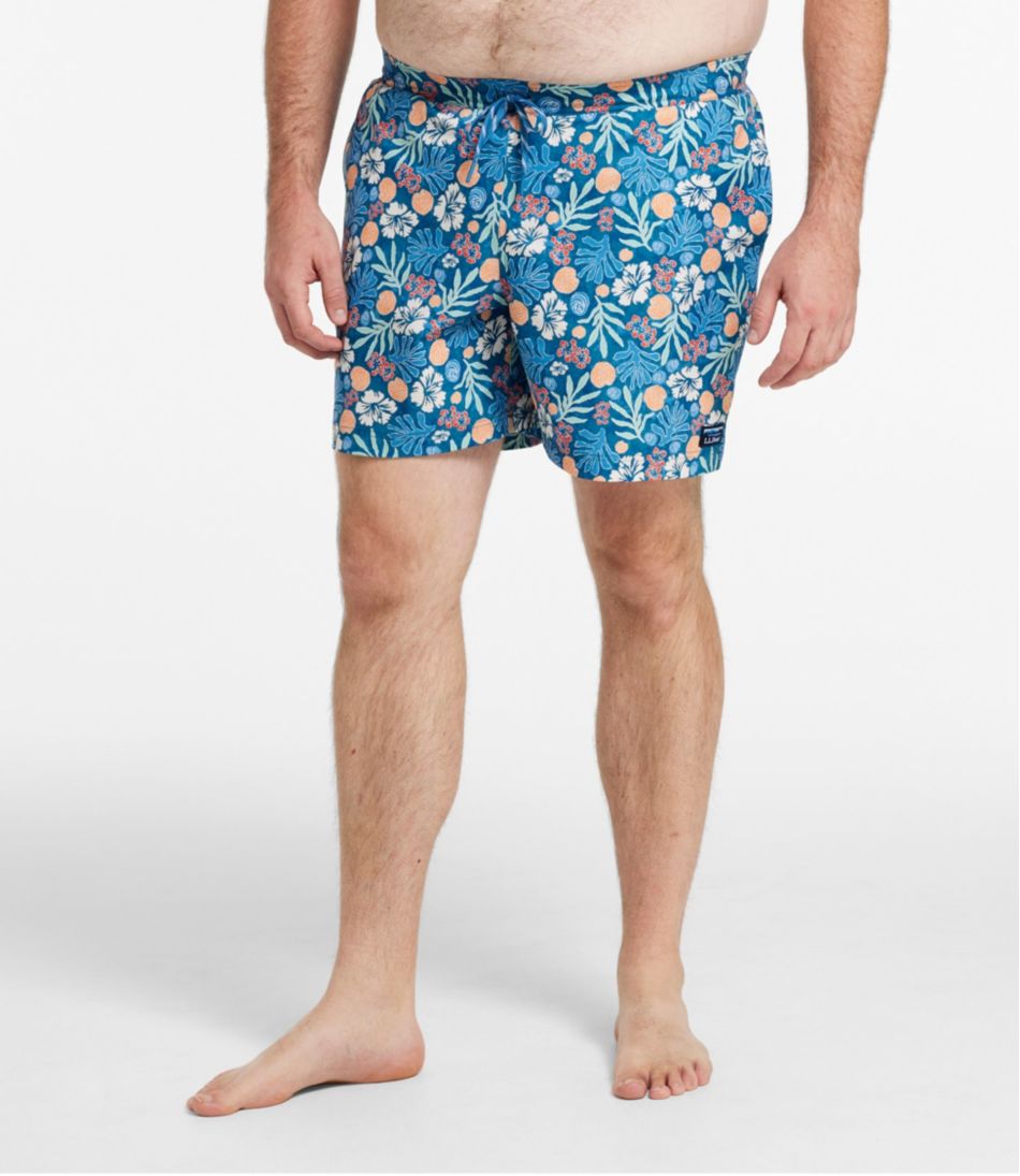 Men's Vacationland Stretch Swim Trunks, Print, 6" | L.L.Bean for sale