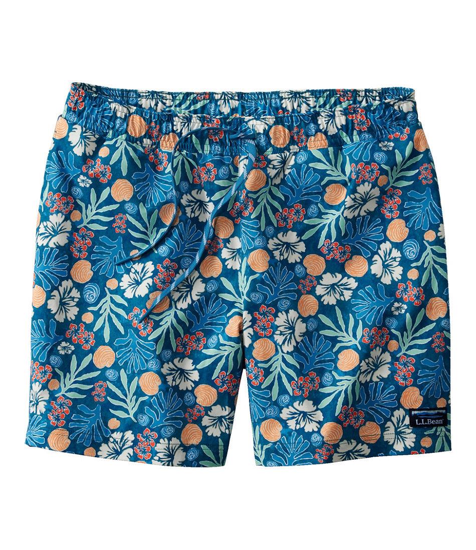 Men's Vacationland Stretch Swim Trunks, Print, 6" | L.L.Bean for sale