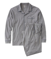 Men's Bean's Cotton Knit Pajamas, Button-Front PJ Set | L.L.Bean discount