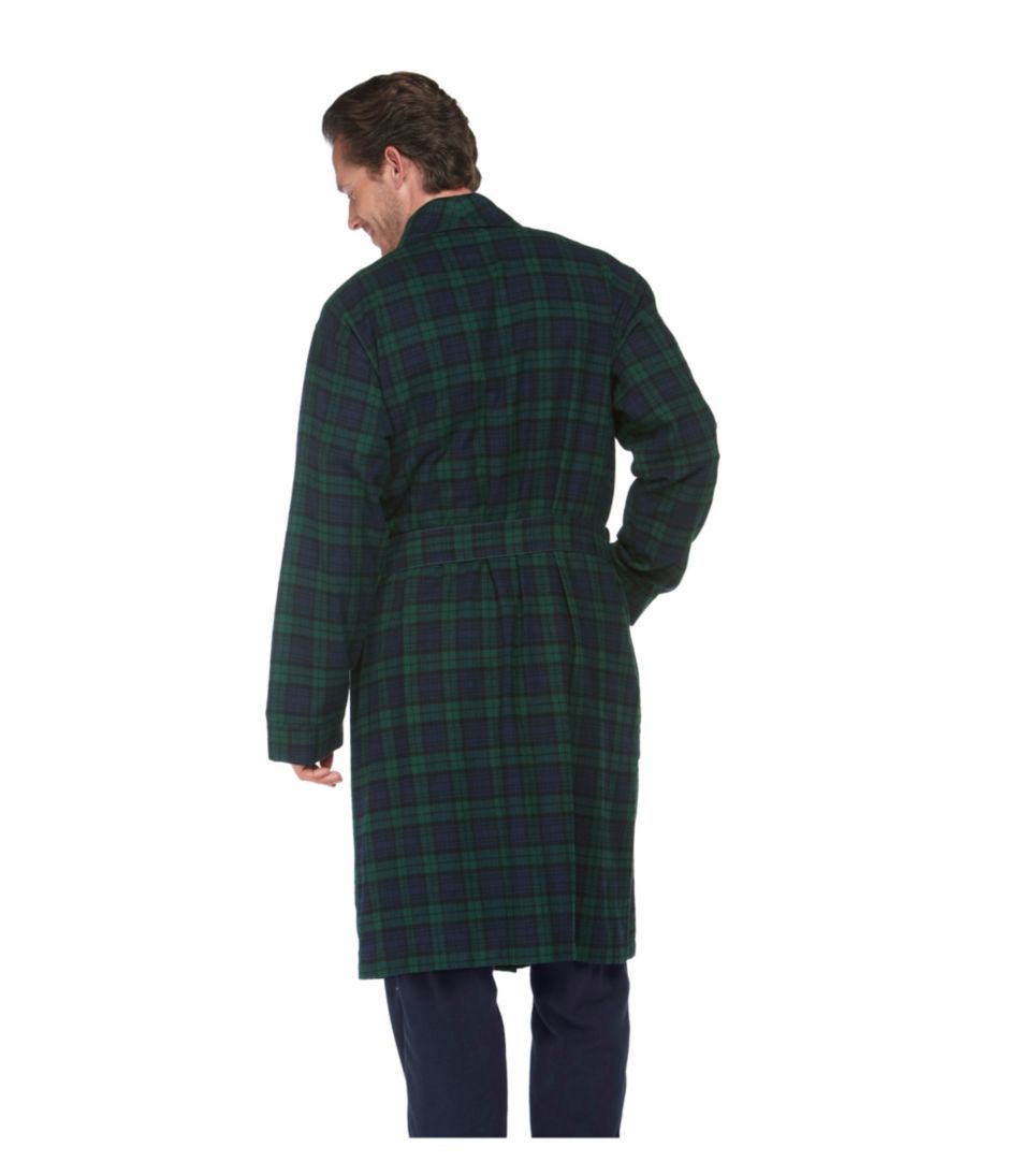 Men's Scotch Plaid Flannel Robe | L.L.Bean online