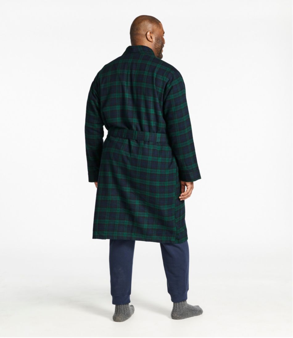 Men's Scotch Plaid Flannel Robe | L.L.Bean online