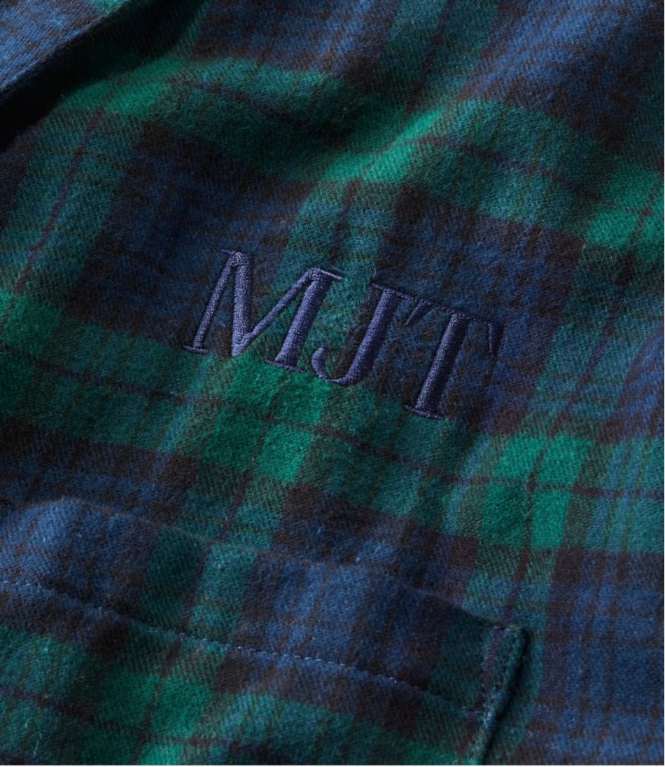 Men's Scotch Plaid Flannel Robe | L.L.Bean online