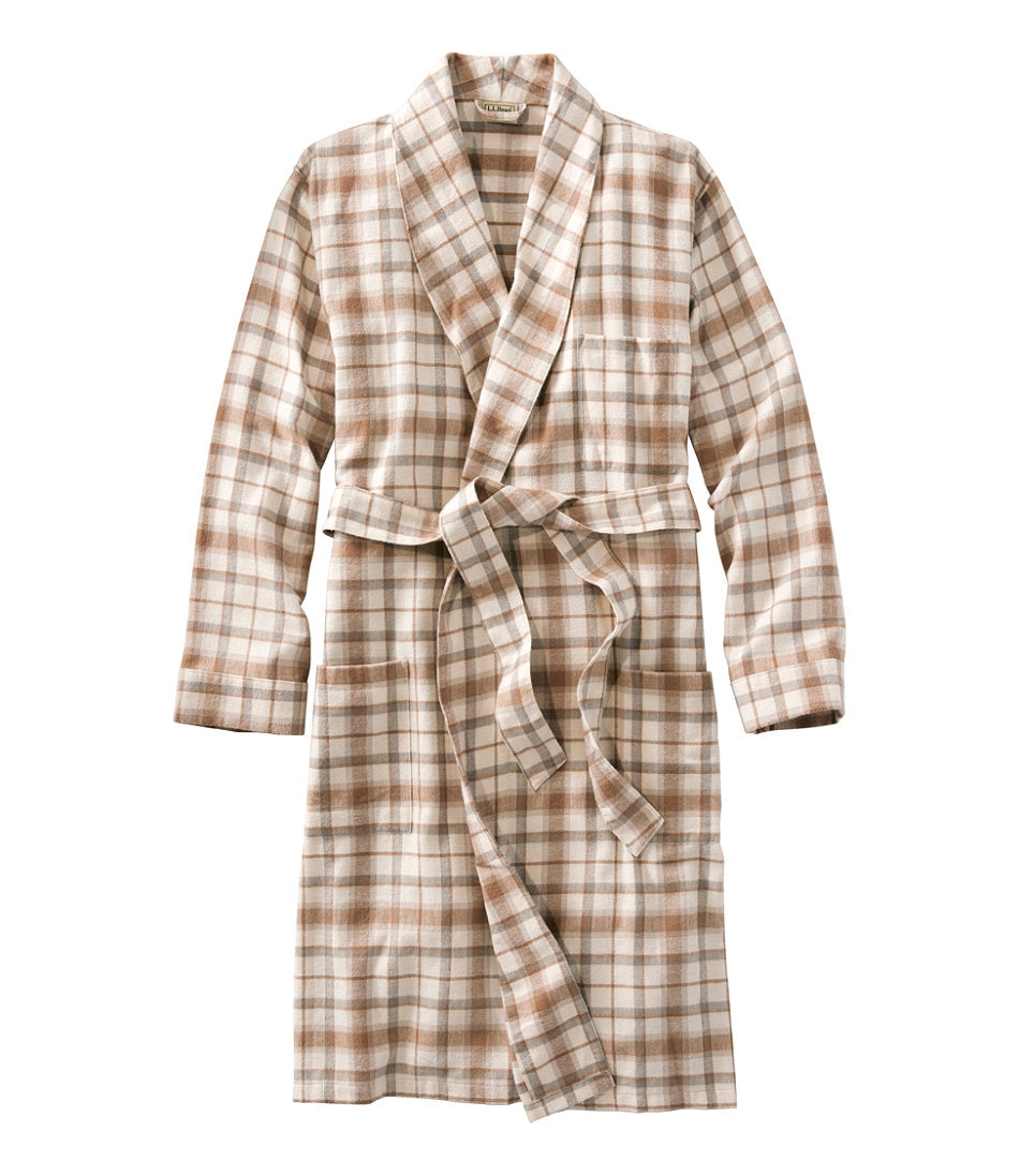 Men's Scotch Plaid Flannel Robe | L.L.Bean online