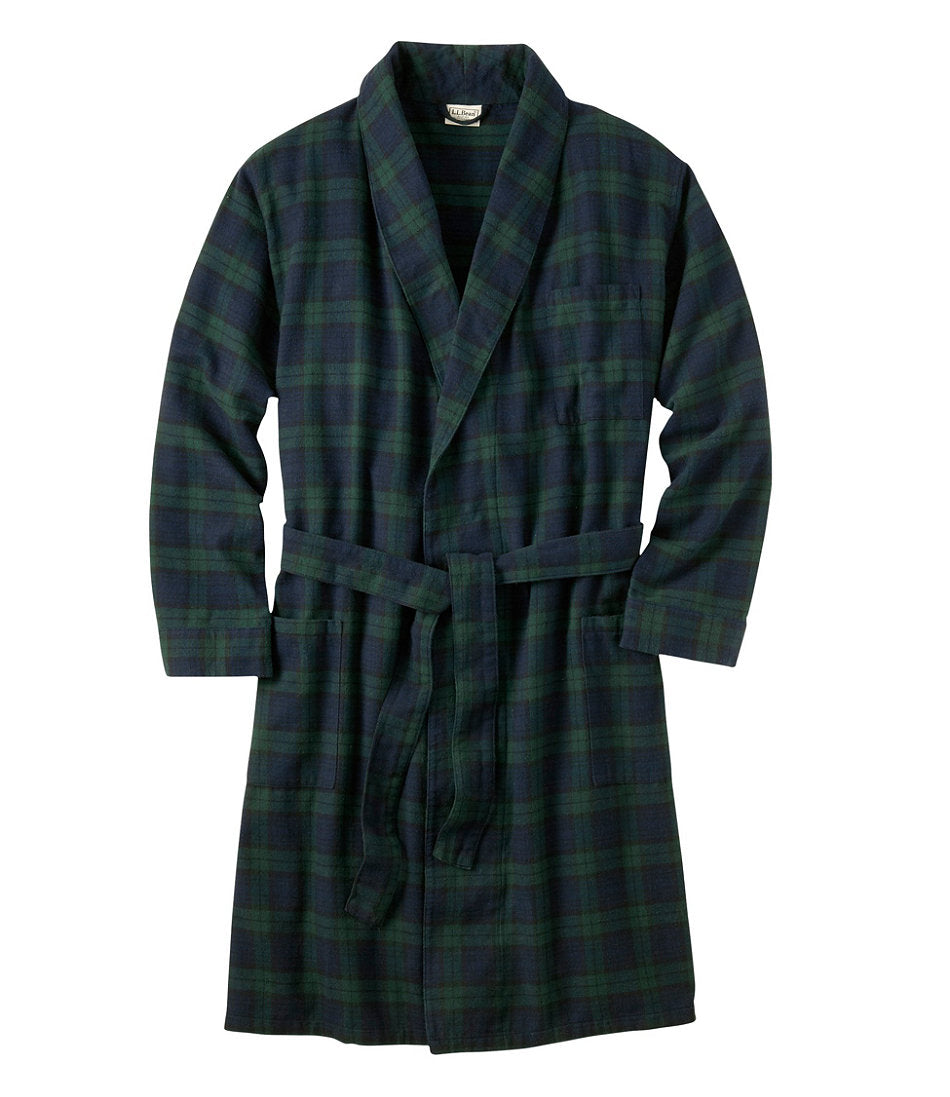 Men's Scotch Plaid Flannel Robe | L.L.Bean online