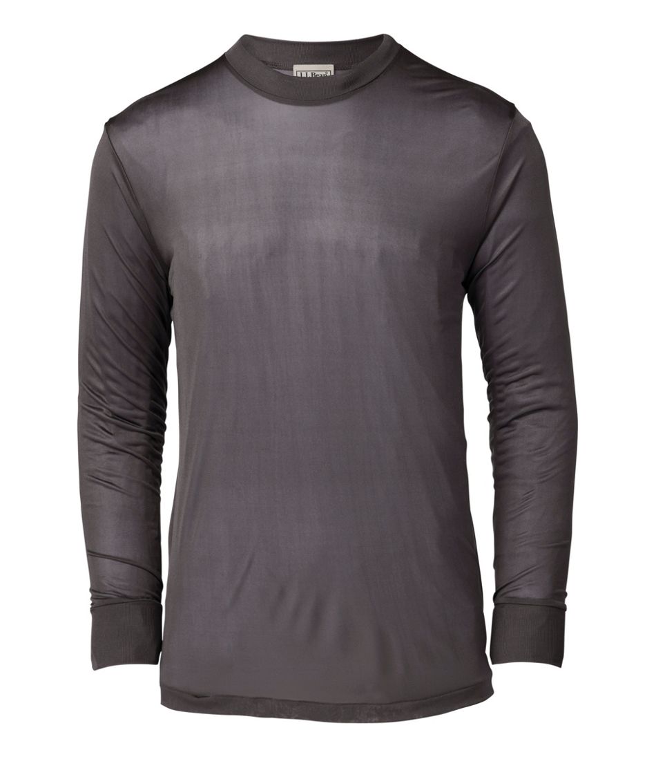 Men's Silk Underwear, Crewneck | L.L.Bean on sale