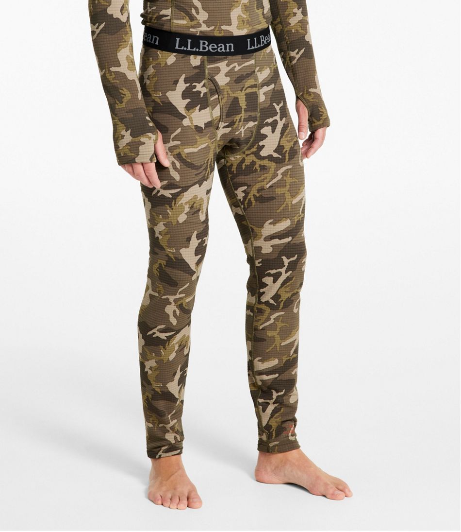 Men's L.L.Bean Heavyweight Base Layer Pant, Print | L.L.Bean outlet