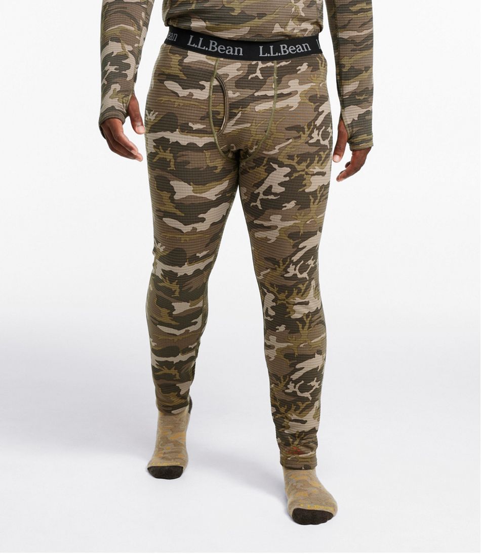 Men's L.L.Bean Heavyweight Base Layer Pant, Print | L.L.Bean outlet
