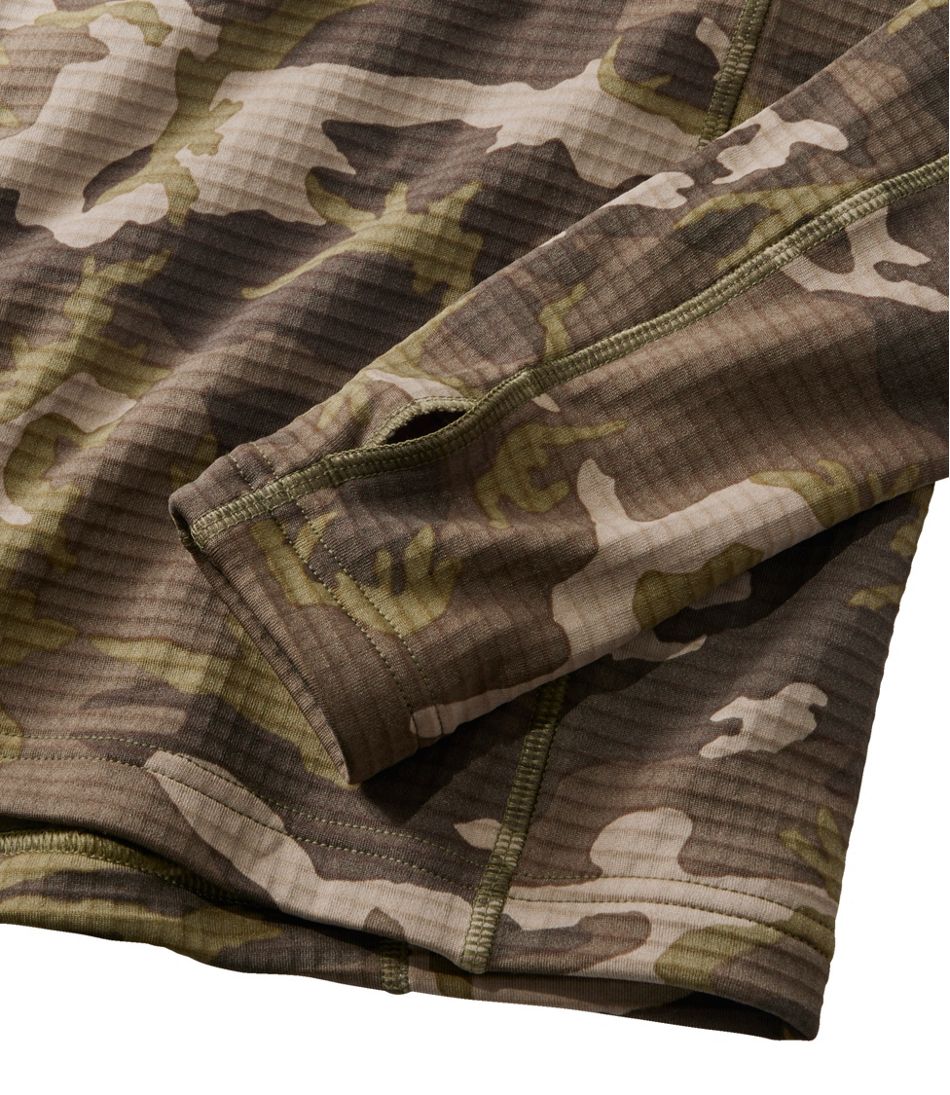 Men's L.L.Bean Heavyweight Base Layer Crew Top, Print | L.L.Bean sale