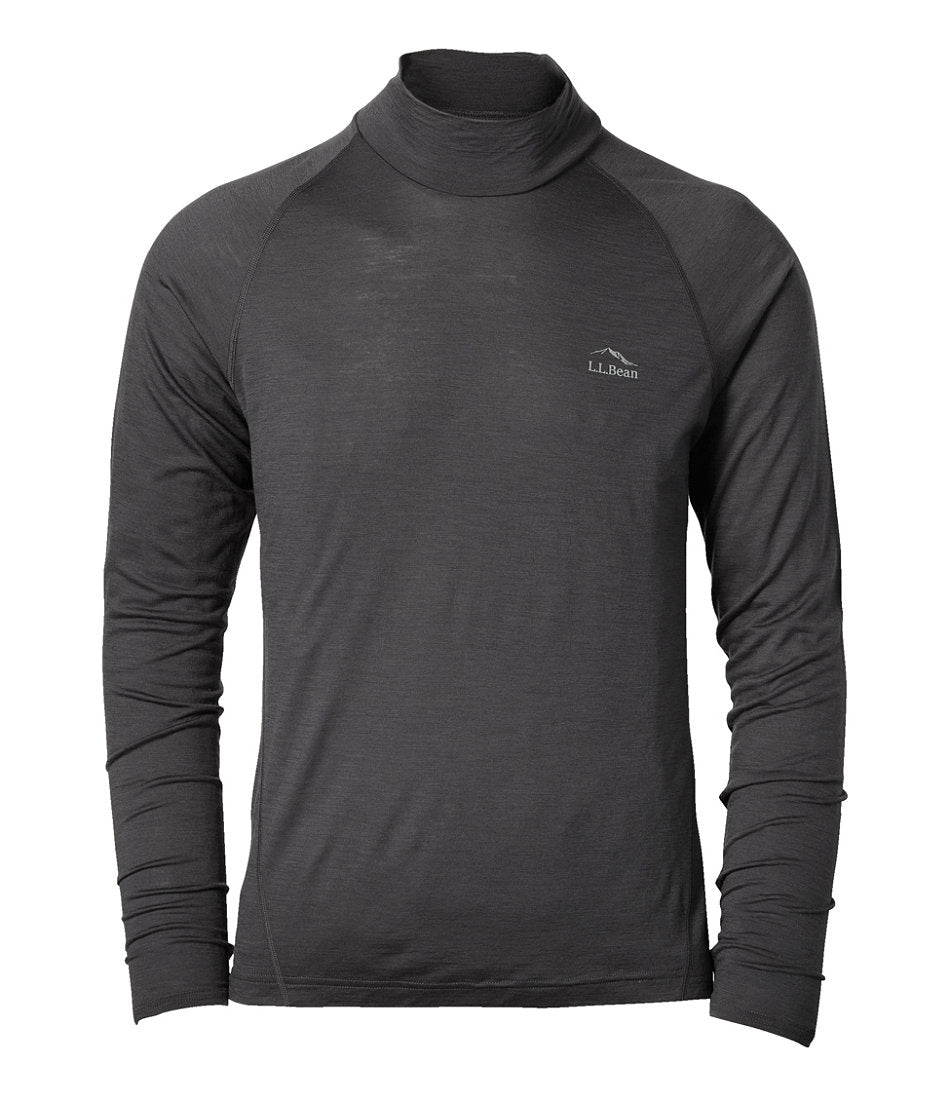 Men's Cresta Wool Ultralight 150 Turtleneck | L.L.Bean on sale