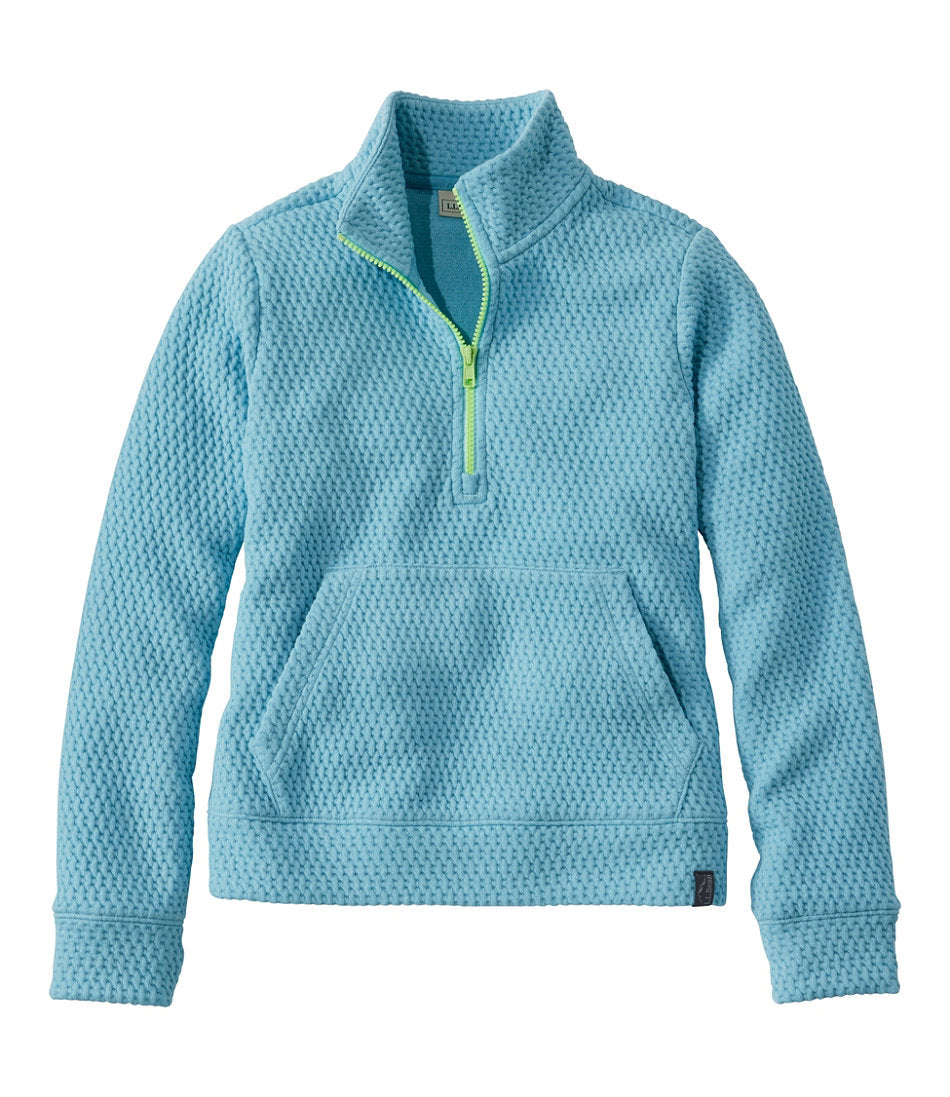 Kids' Ridgeknit Pullover, Glow-in-the-Dark Quarter-Zip | L.L.Bean near me