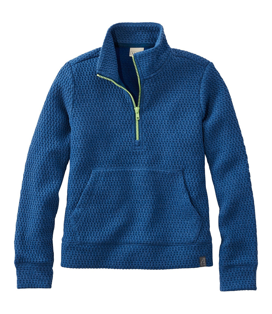 Kids' Ridgeknit Pullover, Glow-in-the-Dark Quarter-Zip | L.L.Bean near me