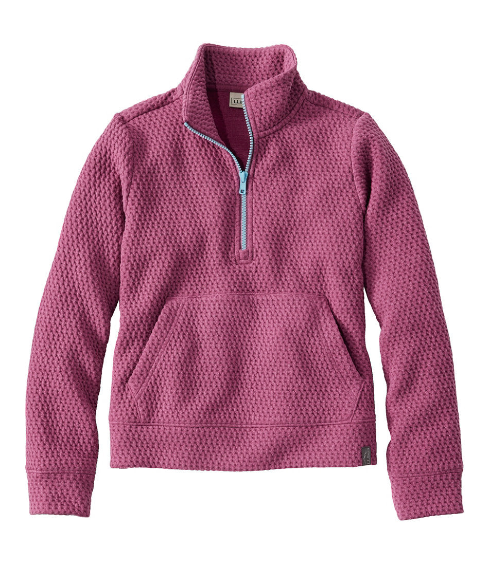 Kids' Ridgeknit Pullover, Glow-in-the-Dark Quarter-Zip | L.L.Bean near me