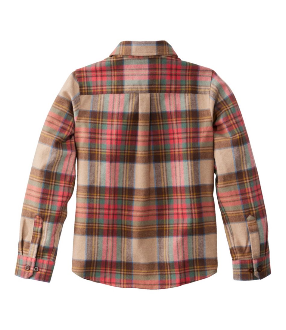 Kids' Scotch Plaid Flannel Shirt | L.L.Bean outlet