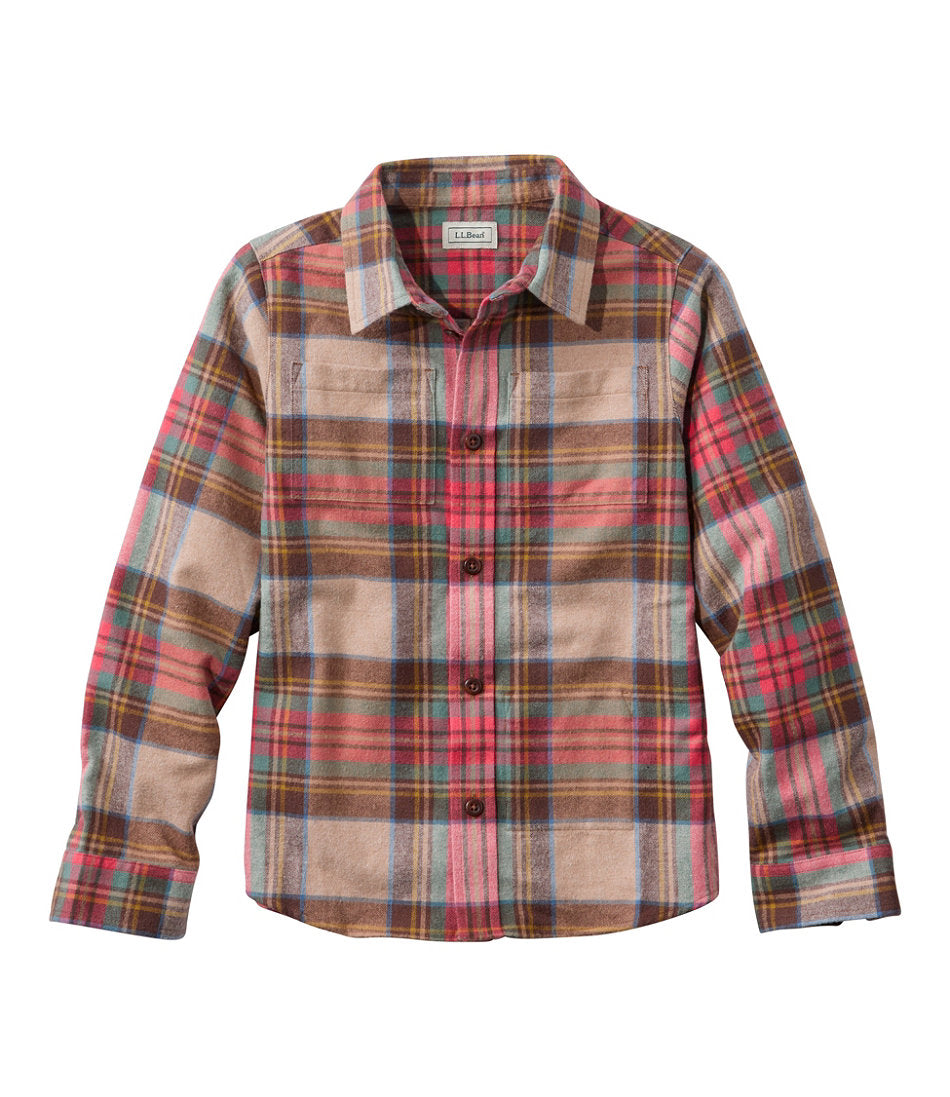 Kids' Scotch Plaid Flannel Shirt | L.L.Bean outlet
